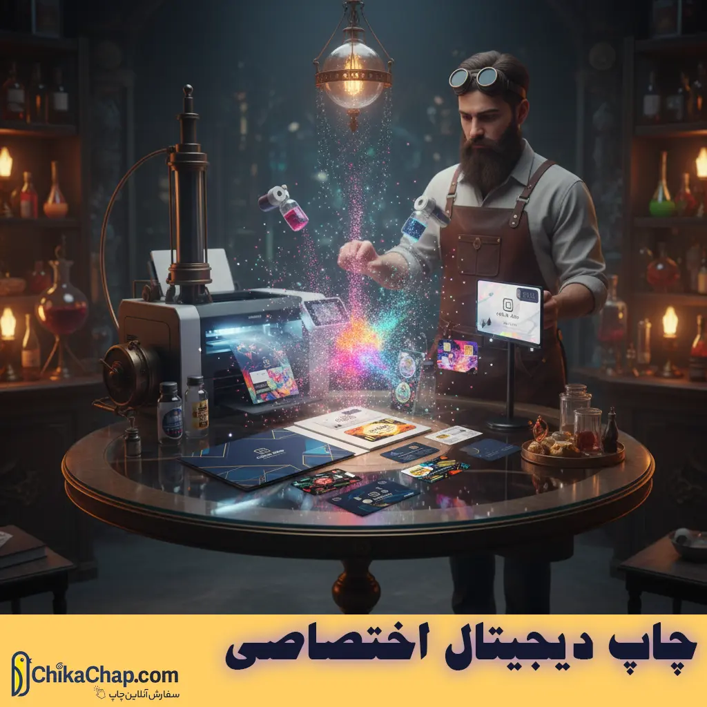 چاپ دیجیتال اختصاصی چیکاچاپ | چاپ دیجیتال کارت ویزیت و...